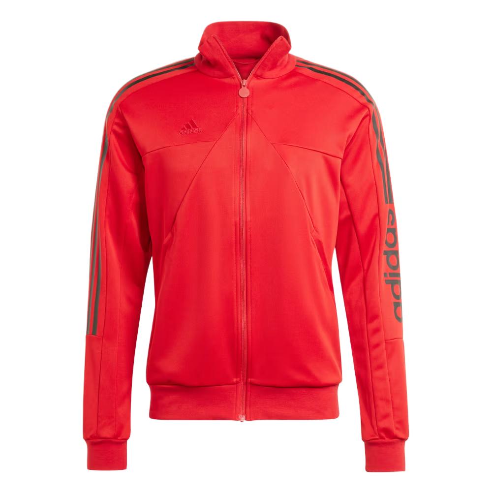 adidas Tiro Wordmark Red Track Jacket Retro Stylish Zip-Up Sportswear IT7111