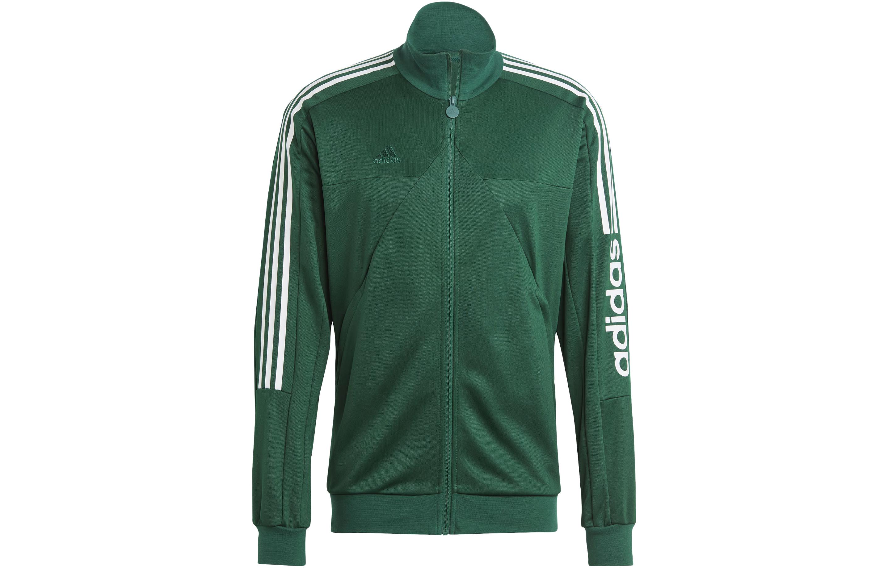 adidas Tiro Wordmark Track Jacket Green Retro 3-Stripes Sportswear IM2921