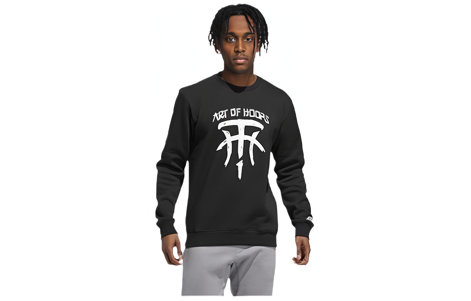adidas TMAC Chapter 12 Basketball Pullover Hoodie Mens Black EA0275
