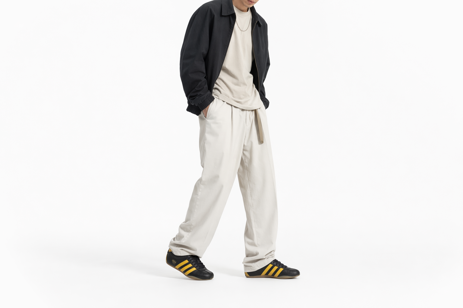 Order Adidas Tokyo Sneakers Core Zwart/Eqt Geel/Gum JQ2116