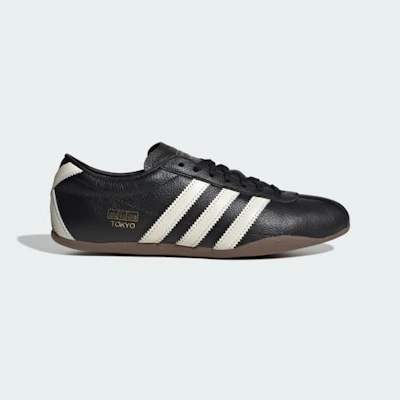 (Women) Adidas Tokyo Sneakers Core Black/Off White/Gold Metallic