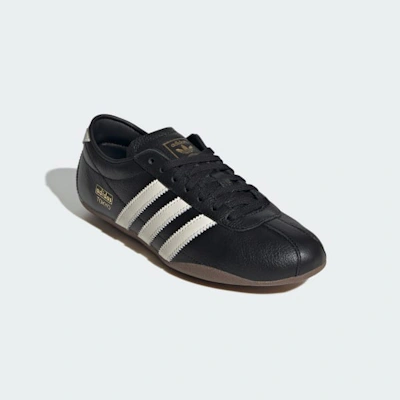 (Women) Adidas Tokyo Sneakers Core Black/Off White/Gold Metallic