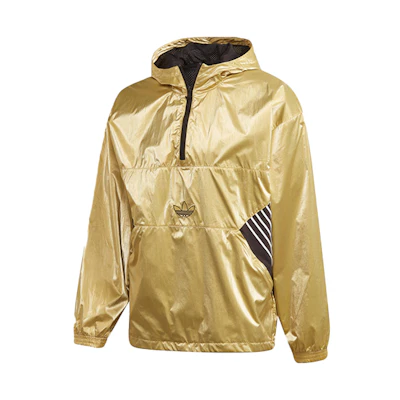 adidas Tolima-02 WB Gold Half-Zip Reversible Jacket Gold GD5800