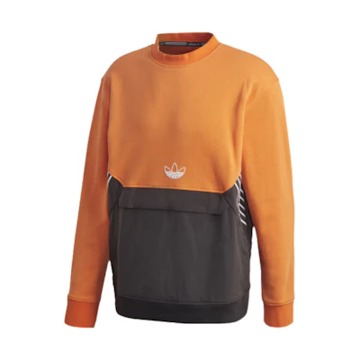 adidas TOLIMA TLM 02 Black Yellow Crewneck Sweatshirt GD5797