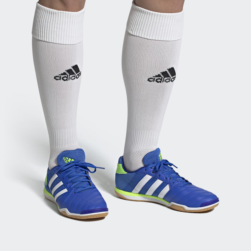 Sizing adidas Top Sala Chaussures - Bleu FV2551