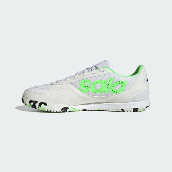 Cheap Adidas Top Sala Competition 2 Indoor Soccer Boots Cloud White/Lime Burst/Core Black JH6294