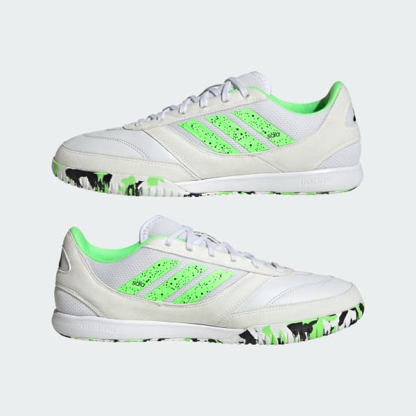 Cheap 阿迪达斯Top Sala Competition 2室内足球鞋 云白/柠檬绿/经典黑 JH6294