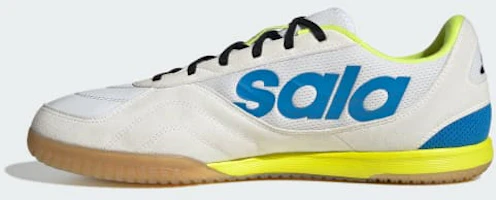 Sizing Adidas Top Sala Competition II Scarpe Calcetto Indoor Bianco/Blu/Giallo Solar JP6983