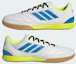 Cheap Adidas Top Sala Competition II Sepatu Futsal Putih/Biru/Listrik Kuning JP6983