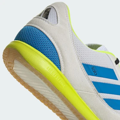 Adidas Top Sala Competition II Sepatu Futsal Putih/Biru/Listrik Kuning JP6983 2