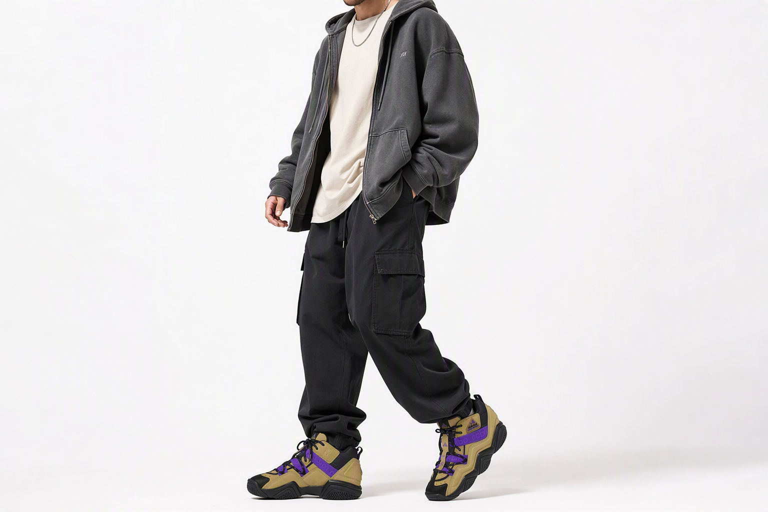 Order adidas Top Ten 2000 '卡其紫色衝擊' HQ9005