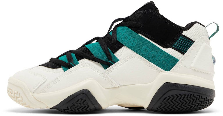 adidas Top Ten 2000 'Off White Dark Teal' FZ6221 Lookbook adidas Top Ten 2000 'Off White Dark Teal' FZ6221
