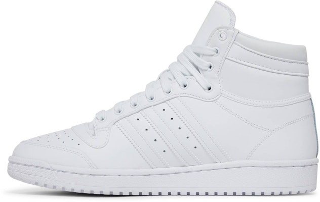 adidas Top Ten 'Triple White' FV6131 Lookbook adidas Top Ten 'Triple White' FV6131