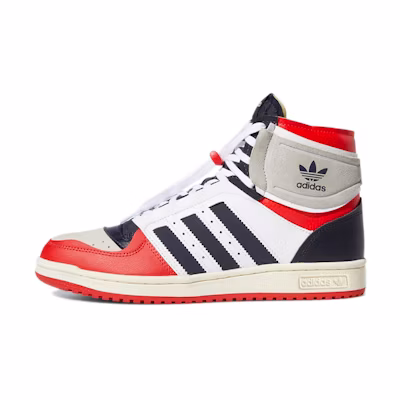 adidas Top Ten DE 'White Legend Ink Red'