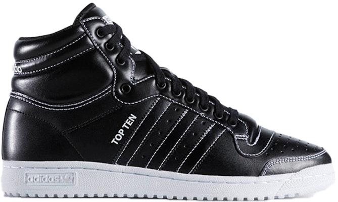 adidas Top Ten Hi 'Core Black' F37608 Order adidas Top Ten Hi 'Core Black' F37608