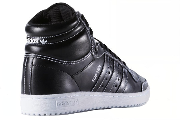 adidas originals Top ten 休閒 高筒 板鞋 男款 黑色 Shop adidas originals Top ten 休閒 高筒 板鞋 男款 黑色