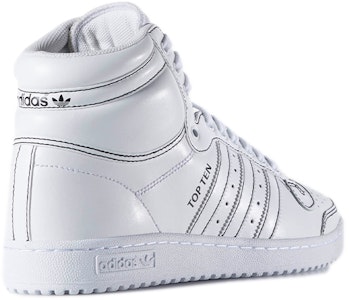 adidas Top Ten Hi 'Blanco Triple' F37588 Shop adidas Top Ten Hi 'Blanco Triple' F37588