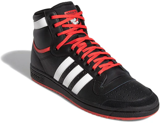 adidas Top Ten High ''Noir Rouge Glorieux'' EF6365 Lookbook adidas Top Ten High ''Noir Rouge Glorieux'' EF6365
