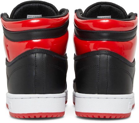 adidas Top Ten High 'Black Vivid Red' GW1615 Details for adidas Top Ten High 'Black Vivid Red' GW1615