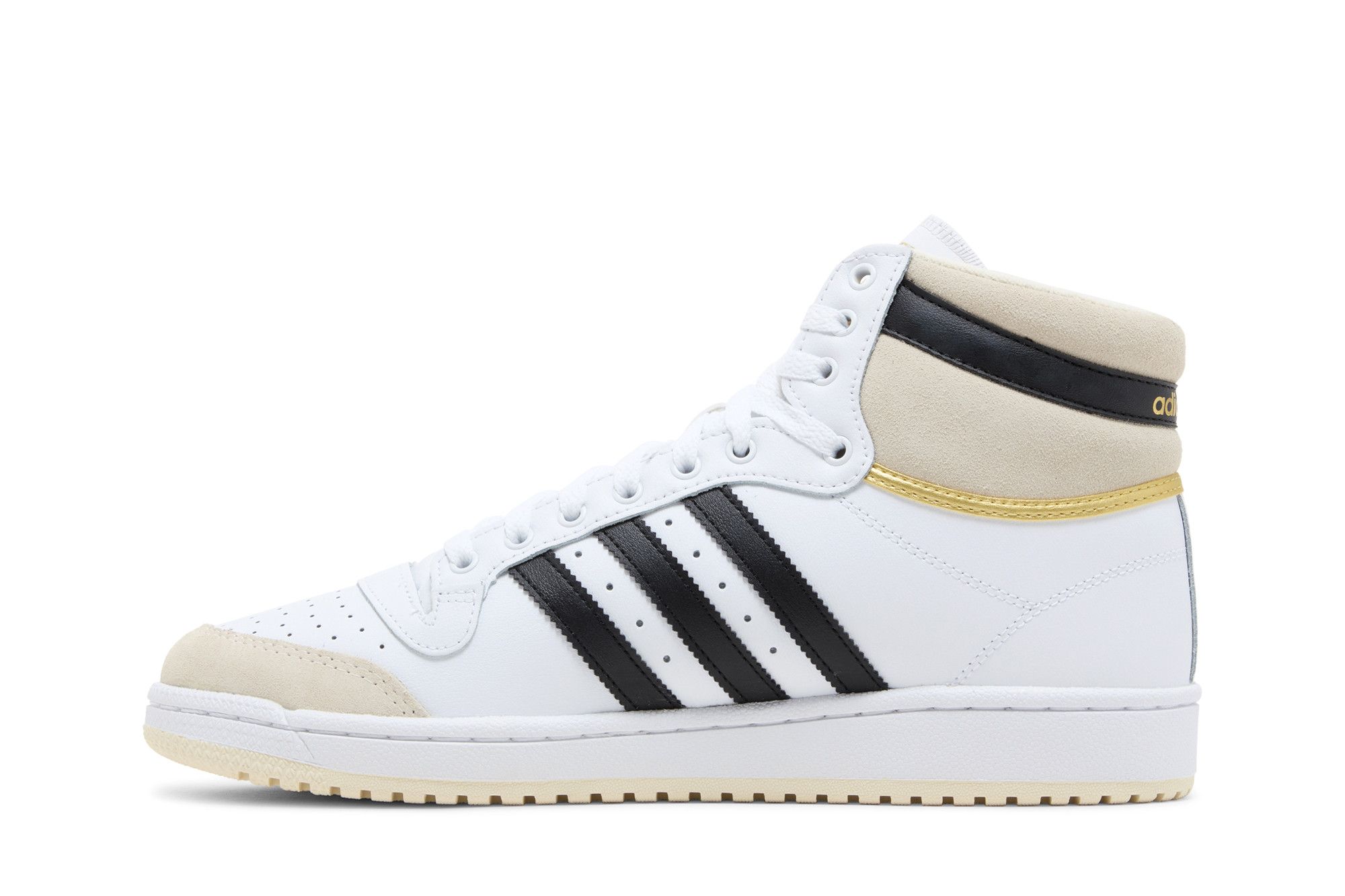 Lookbook adidas Top Ten High ''Blanc Noir Or'' S24134