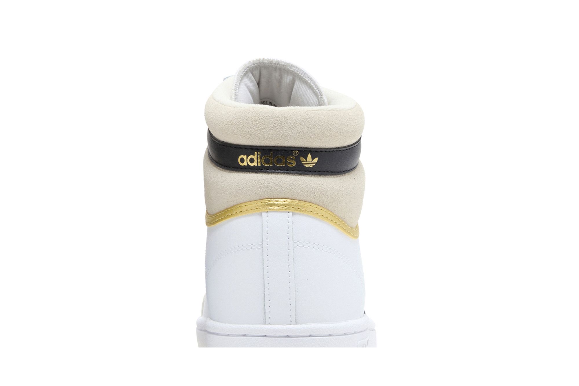 Sizing adidas Top Ten High ''Blanc Noir Or'' S24134
