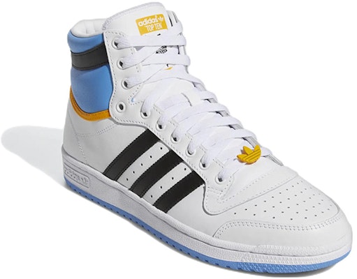 adidas Top Ten High 'White Blue Gold' FZ5887 Lookbook adidas Top Ten High 'White Blue Gold' FZ5887