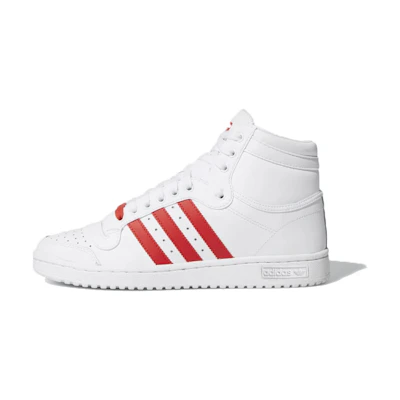 adidas Top Ten High 'White Lush Red'