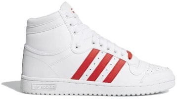 阿迪达斯 Top Ten 高帮 '白色艳红' FV4229 Order 阿迪达斯 Top Ten 高帮 '白色艳红' FV4229