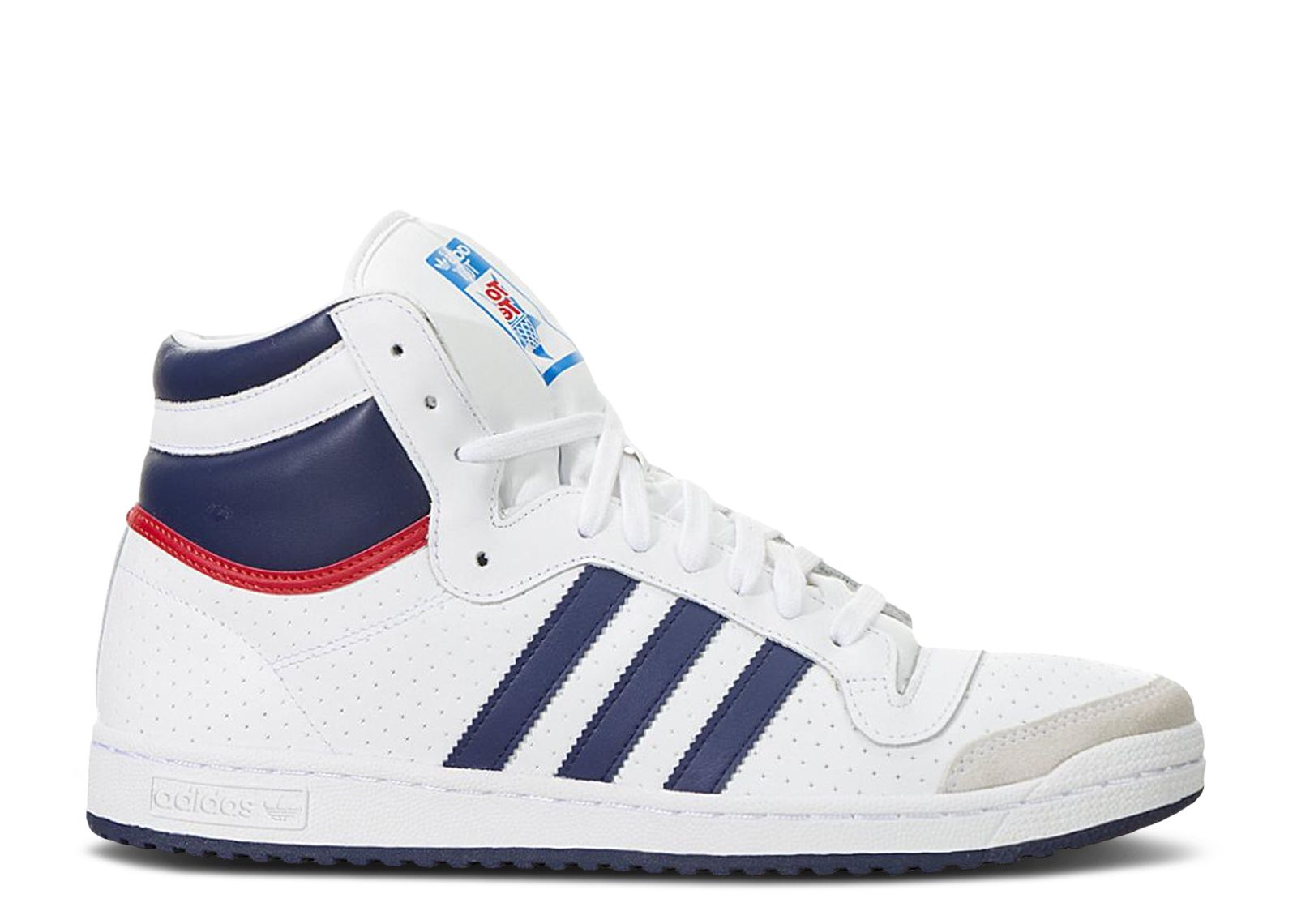 adidas Top Ten High 'White Navy' Q16713