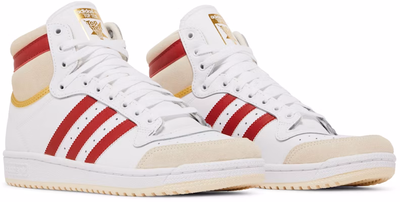adidas Top Ten High 'White Team Victory Red' S24133 Cheap adidas Top Ten High 'White Team Victory Red' S24133