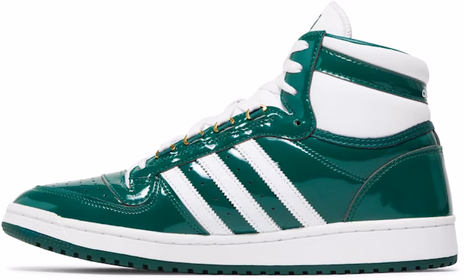 adidas Top Ten RB 'Dark Green Patent' Hijau Gelap Patent FZ6192 Lookbook adidas Top Ten RB 'Dark Green Patent' Hijau Gelap Patent FZ6192