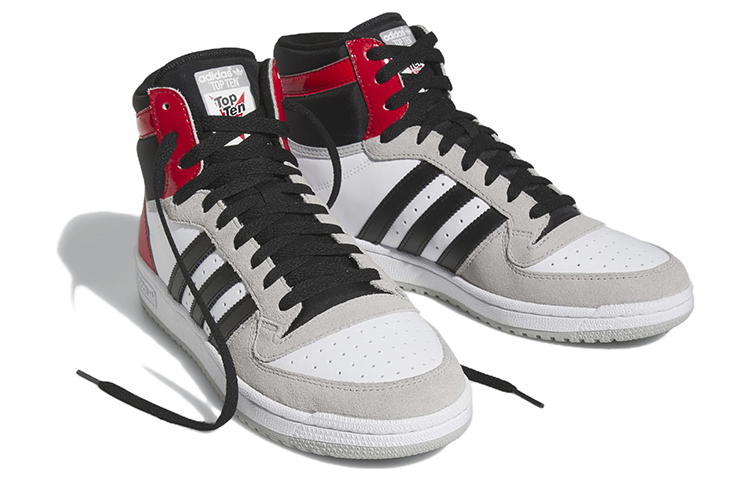 Lookbook adidas Top Ten RB「灰色猩紅」FZ6197