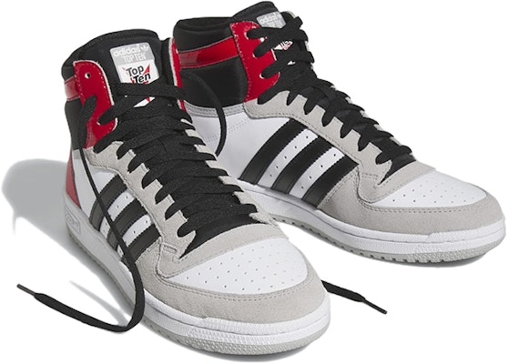adidas Top Ten RB 'Grey Scarlet' FZ6197 Lookbook adidas Top Ten RB 'Grey Scarlet' FZ6197