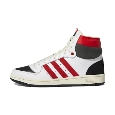 adidas Top Ten RB 'White Vivid Red'