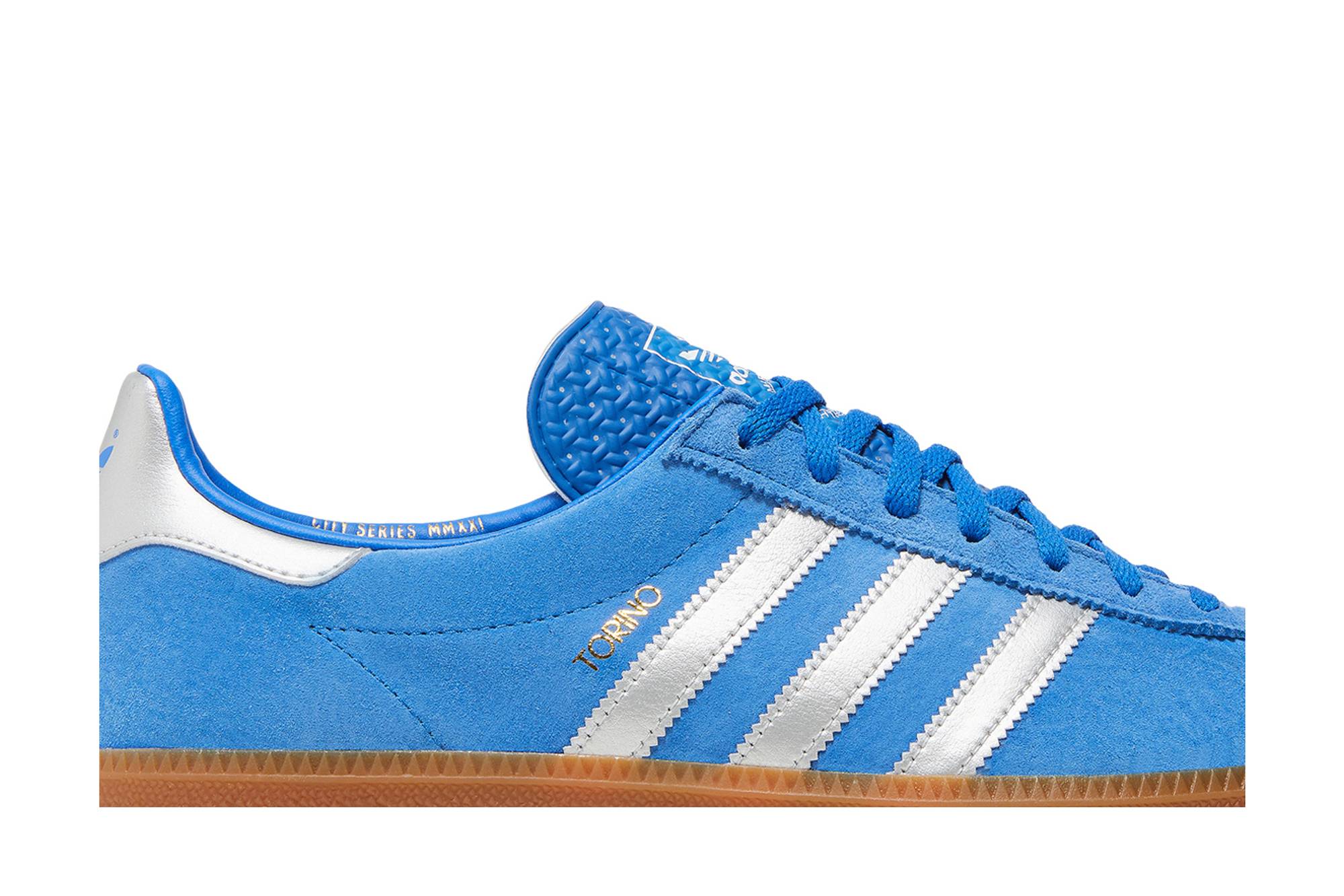 Order 阿迪達斯經典都靈休閒耐磨防滑低幫板鞋男款藍銀