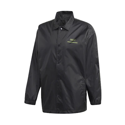 adidas Torsion Coach Jacket Black Fitness Collar Outerwear GD6012