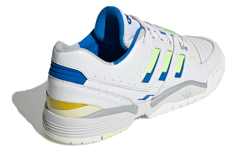 Lookbook adidas originals Torsion Comp 低帮 板鞋 男款 白藍綠色