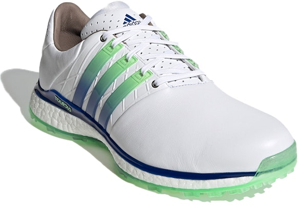 adidas Tour360 Xt-Sl 2.0 Sepatu Golf Tanpa Paku 'Putih Hijau Biru' EG4871 Lookbook adidas Tour360 Xt-Sl 2.0 Sepatu Golf Tanpa Paku 'Putih Hijau Biru' EG4871