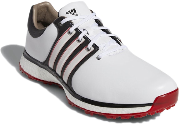 阿迪达斯 Tour360 XT-SL '白黑红' 高尔夫鞋 287665 Lookbook 阿迪达斯 Tour360 XT-SL '白黑红' 高尔夫鞋 287665