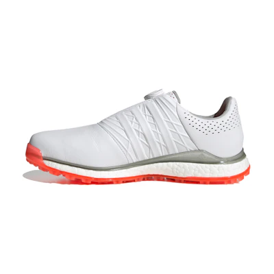 adidas Tour360 XT-SL Boa 2.0 Golf Shoes 'Cloud White Silver Metallic Solar Red'