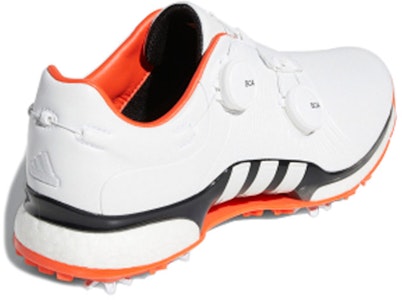 아디다스 투어360 XT 트윈 보아 '화이트 오렌지' EE9174 Lookbook 아디다스 투어360 XT 트윈 보아 '화이트 오렌지' EE9174