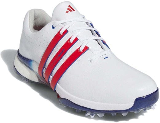 adidas Tour 360 24 Golf 'White Scarlet Royal' IE3370 Lookbook adidas Tour 360 24 Golf 'White Scarlet Royal' IE3370