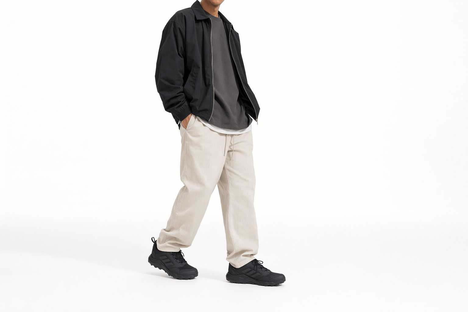 Order Adidas Tracerocker 2.0 GORE-TEX 黑色/橙色 防水越野跑鞋 JI0959