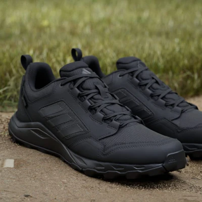 Adidas Tracerocker 2.0 GORE-TEX 黑色/橙色 防水越野跑鞋 JI0959 2