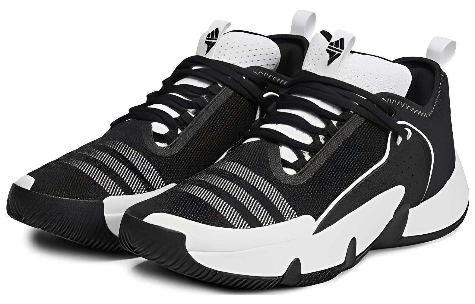 Lookbook 阿迪達斯 Trae Unlimited '黑白' HQ1020