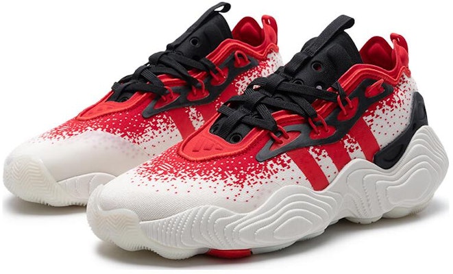 adidas Trae Young 3 'Vivid Red' IE2704 Lookbook adidas Trae Young 3 'Vivid Red' IE2704