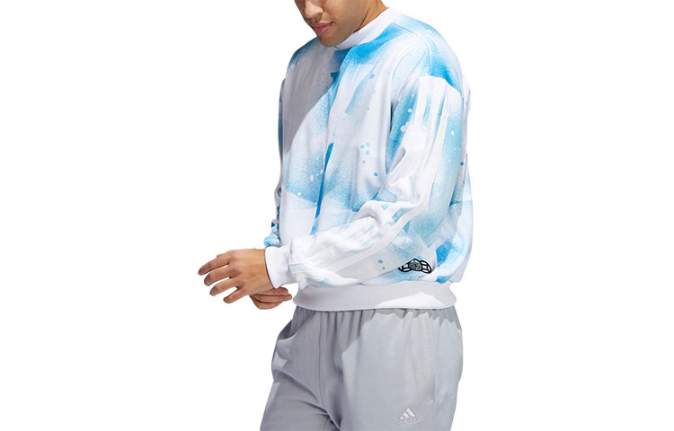 adidas Trae Young Basketball Graphic Pullover Hoodie White HF0750