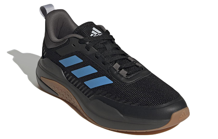 Lookbook adidas Trainer V 'Hitam Biru Pencegahan Gum' GW4056