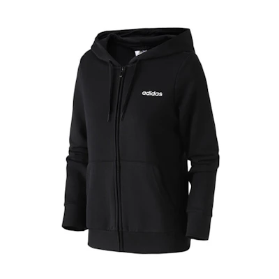adidas Training Hoodie Zip Jacket Unisex Black DP2414