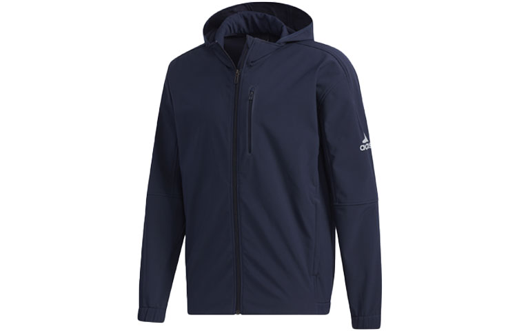 adidas Training Sports Hooded Jacket Navy Blue GE0425
